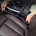 Car Seat Gap Filler Organizer (2 Pack) - Stop Dropping Items!