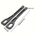 2PC Car Seat Gap Filler Organizer - PU Leather No Drop Seat Guard for Car SUV Truck