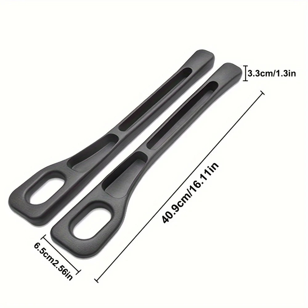 2PC Car Seat Gap Filler Organizer - PU Leather No Drop Seat Guard for Car SUV Truck